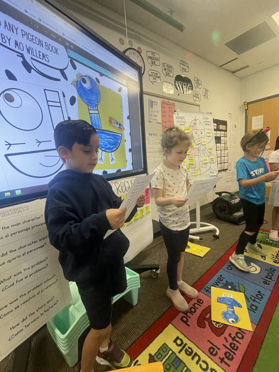 It was another fun day of reader’s theater with these sweet kiddos!