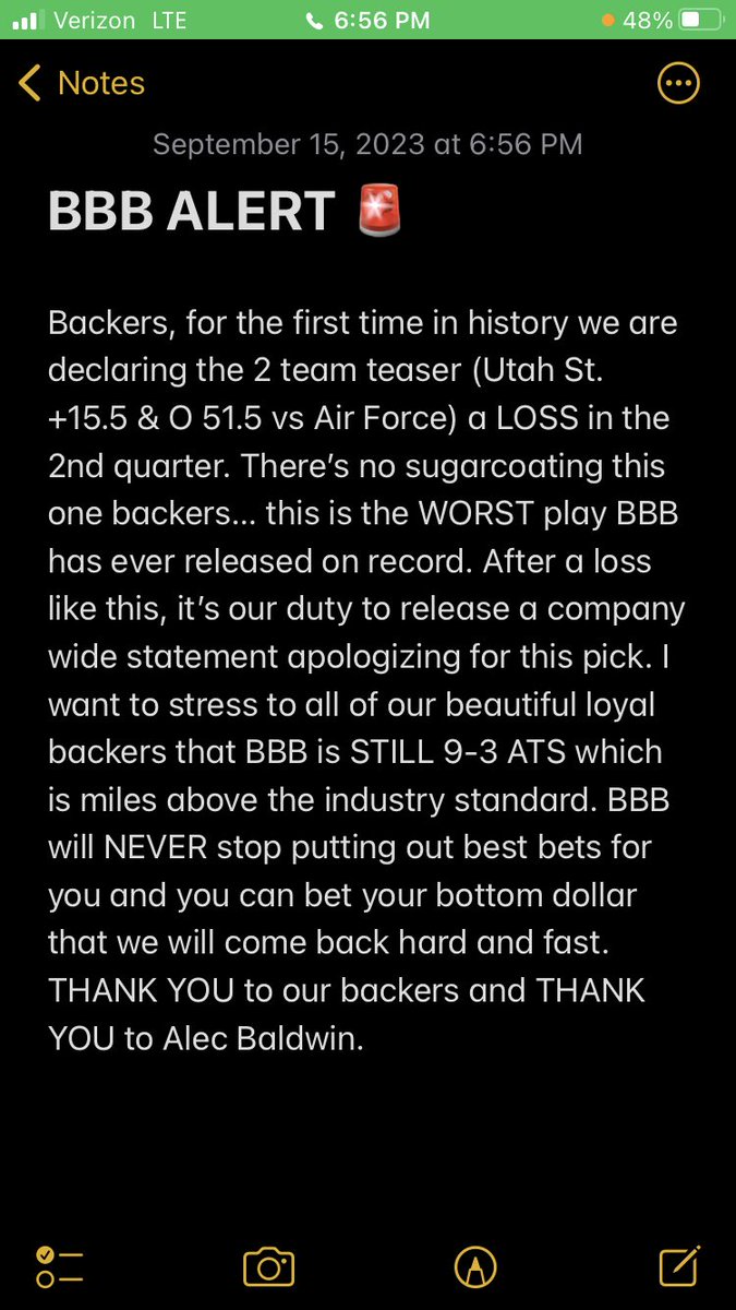 BrycesBestBets's tweet photo. BACKERS, PLEASE READ. https://t.co/P7iQ323ozF