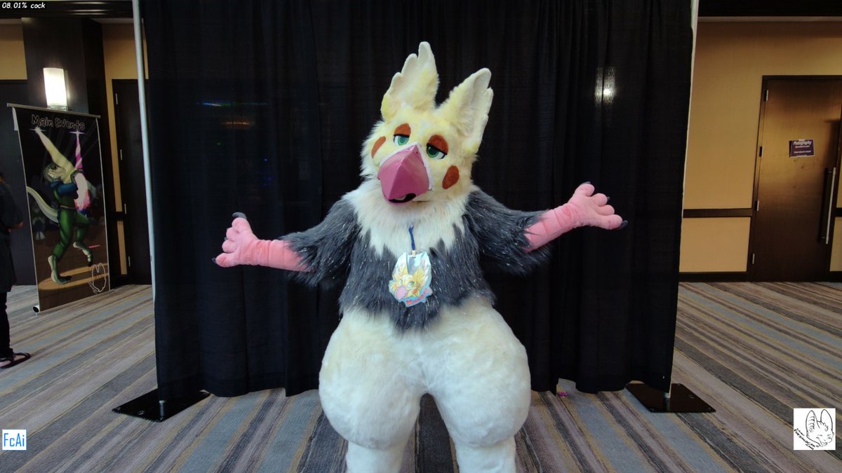 Nushaaful's tweet image. I&apos;ve always wanted to do one of these and I finally got my chance to! that first guess, tho. 😂 @FurConAI #FursonaCon #FSC2023