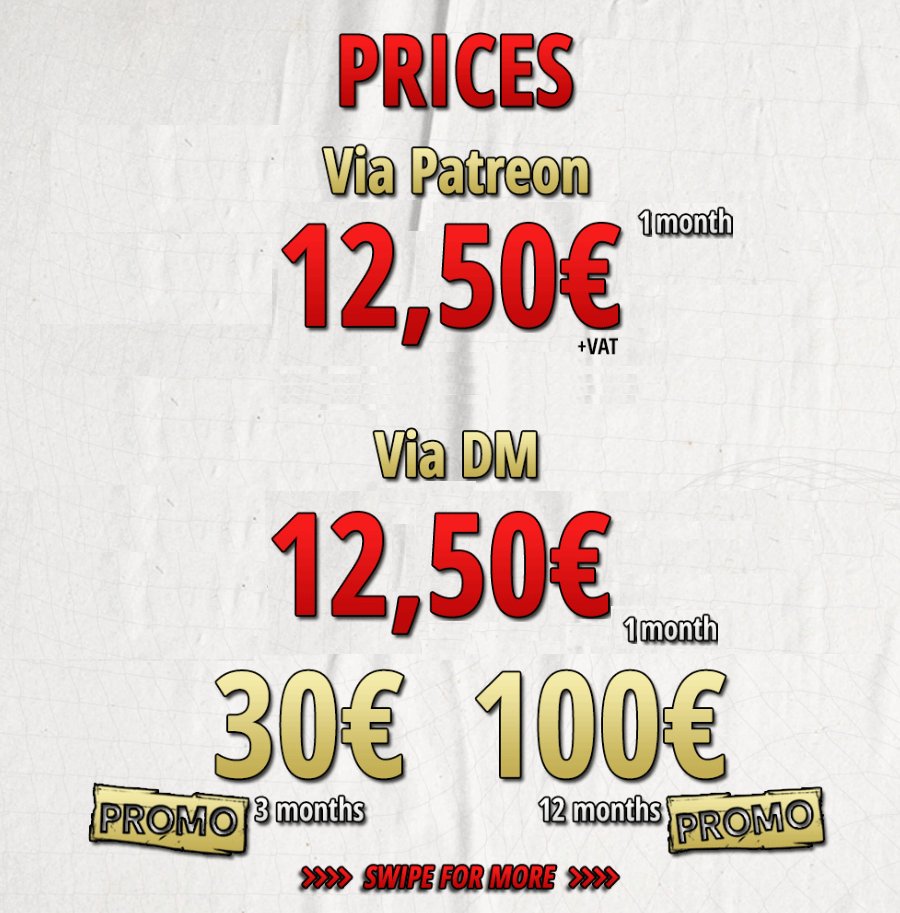 🚨EAFC 24 DISCORD ANNOUNCEMENT + GIVEAWAY🚨

ALL INFO AND LINKS (DM'S ARE OPEN)🔽 pastelink.net/p5wpf5am

To Celebrate the Discord Opening  
I will Giveaway to some lucky winners

1x "Annual Pass"  
5x "90 Days Pass" 
1x #EAFC24 Game 

What to do👇 

Follow me ✅
Like ❤️
Retweet