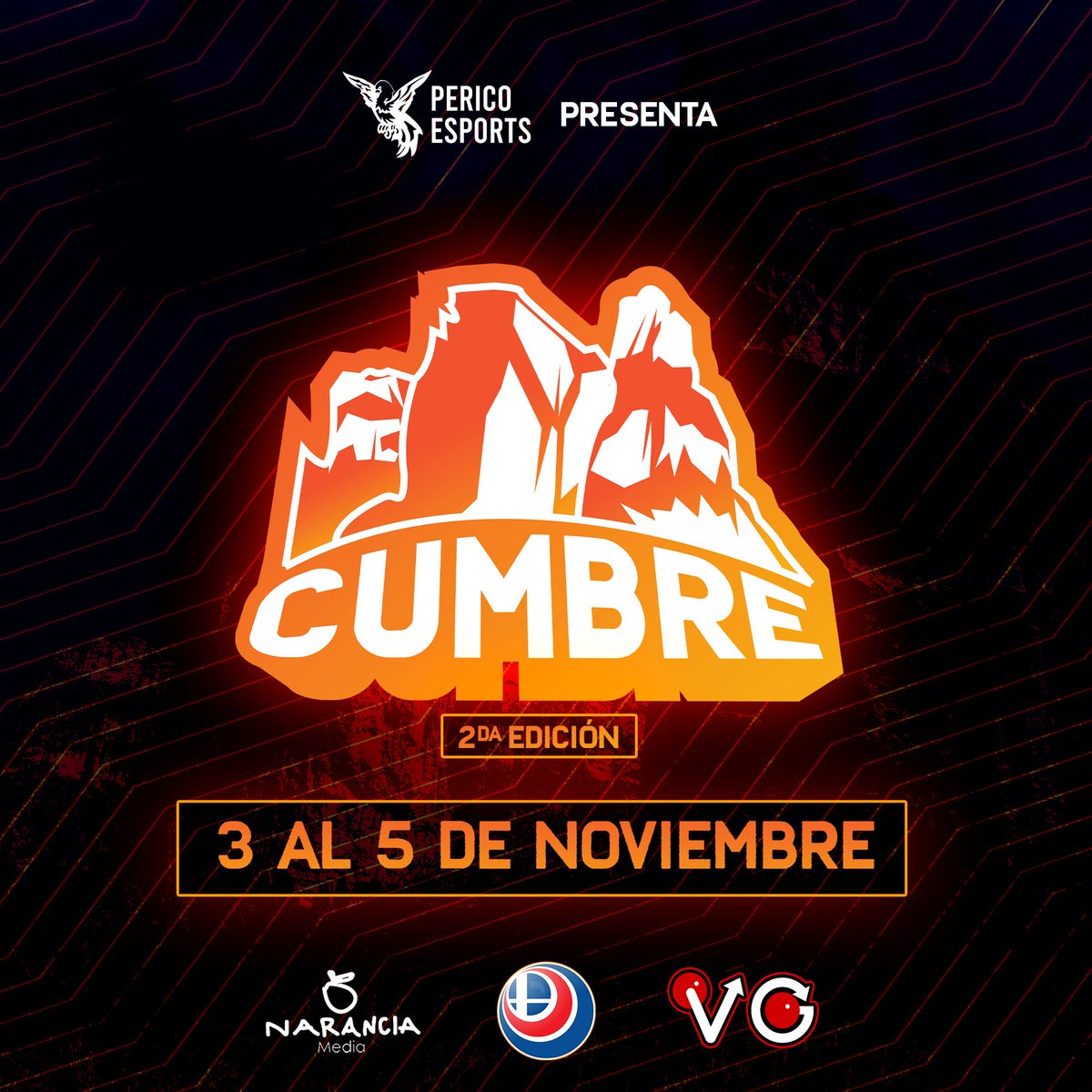 CUMBRE 2

• 20 jugadores invitados
• Invitados internacionales
• Stream en <a href="/VGBootCamp/">VGBC</a> 

¡Los mejores de Centroamérica se topan de este 3 al 5 de Noviembre en Costa Rica!

Y unos invitados más...