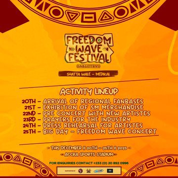 SBeAfraidd's tweet photo. Let’s meet on 20th December to 25th December 🔥🔥🔥@shattawalegh #FWF23 https://t.co/xkiDTvFdVm