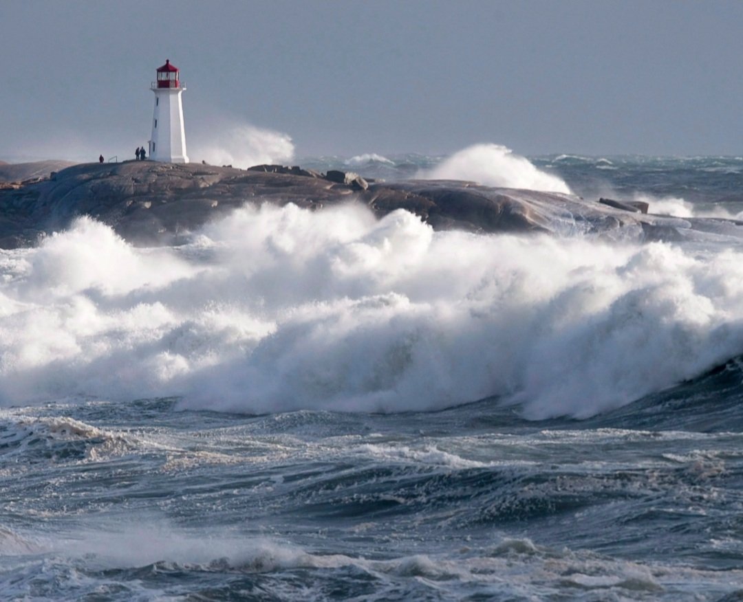 We've weathered wild fires,  the floods, the storms, including hurricanes and we'll weather #HurricaneLee. The waves will crash upon our shores and we'll face them with grace. For in the face of adversity our strength we'll embrace. Remember we're  #NovaScotiaStrong .🤍💙