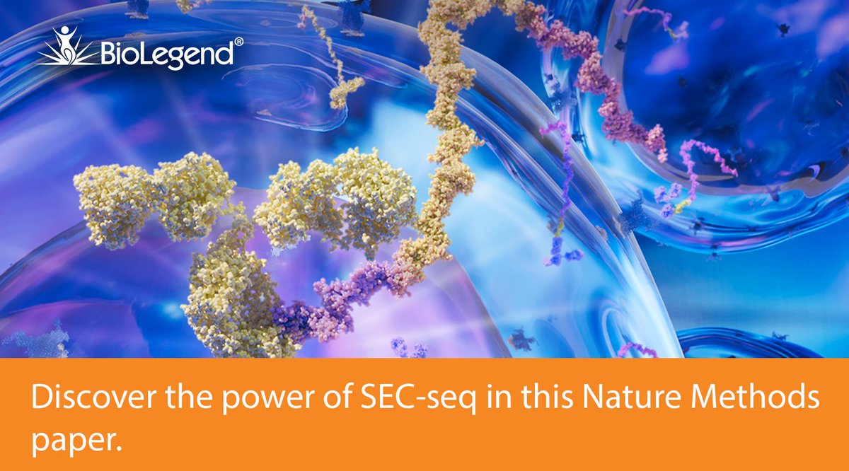 In this Nature Methods Paper (bit.ly/44HCah1), our TotalSeq oligo-barcoded antibodies support a new method called secretion-encoded cell sequencing to interrogate proteins and single-cell transcriptomes. Explore our TotalSeq (bit.ly/3XxYjfK) reagents. #Revvity