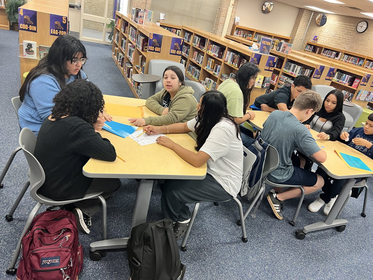 Library Orientations through ELAR classes are done! We had a great time playing games and getting to know one another. <a href="/NISDHobby/">William P Hobby</a> <a href="/NISDLib/">NISDLibraryServices</a> <a href="/NISD/">Northside ISD</a>