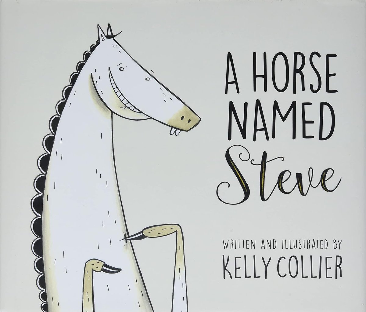 Still one more of my all-time favorite #funny animal #picturebooks: A HORSE NAMED STEVE (words and pictures by author / illustrator @collierK_) An “exceptional” laugh-out-loud book! #amlaughing #amreading #kidlit #books🤣🐴📚