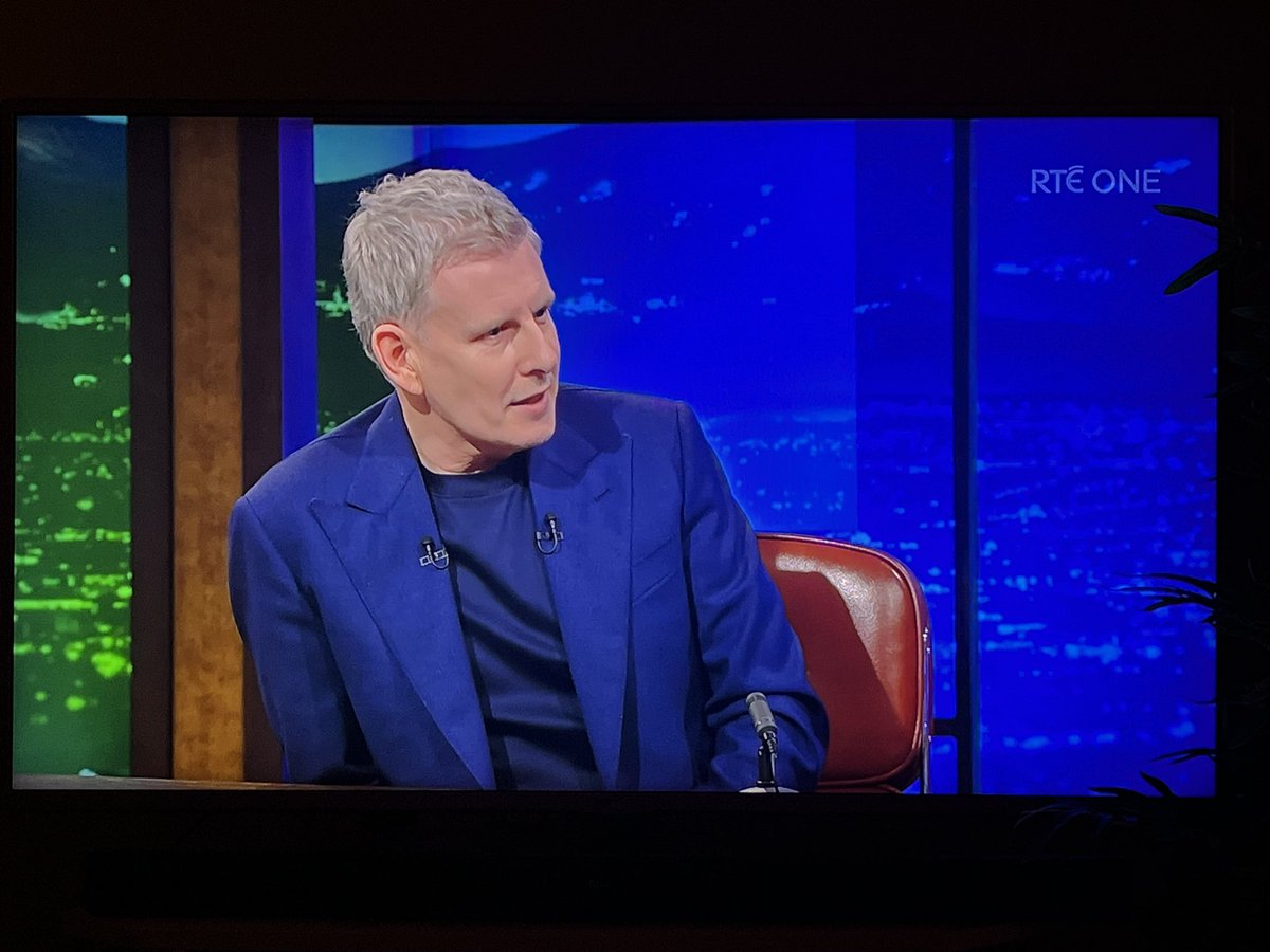 Great job from @PatricKielty so far. Top class opener and lovely to hear them using Gaybo’s voice on the intro! #LateLateShow
