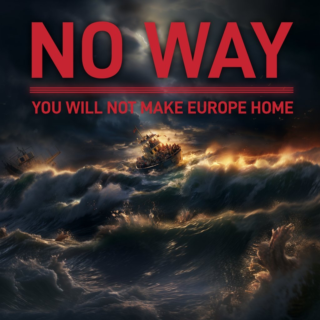 grabenbaer's tweet photo. Man sieht was gerade in #Lampedusa Los ist ! Warum nicht wie Australien die sache handhaben. sie haben es Vor gemacht! #SovereignBorders #NoWay https://t.co/Pxy6qesnz5