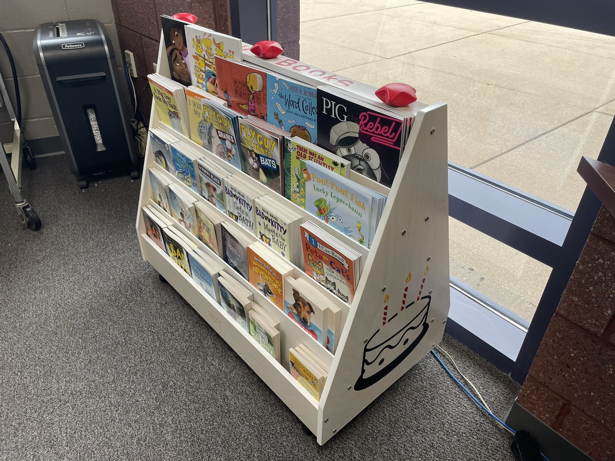 Thank you HES PTO for working with our school to provide every child with a birthday book of their choice!  These are high interest books that kids love to receive on their birthday. It’s been a huge hit! 📚🥳#helpingeveryonesucceed #HappyBirthday