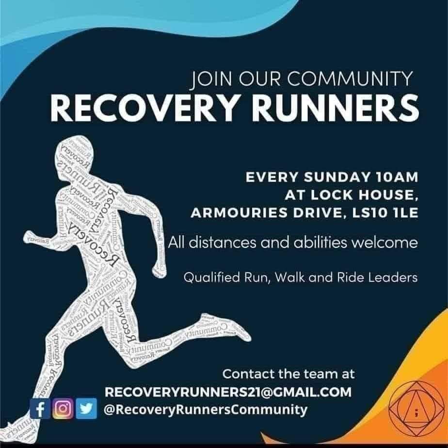 Recovery Runners Community (@recoveryrunner7) on Twitter photo Come and see us Sunday morning.
Everyone Welcome. Runs to suit every ability and a walk for those that fancy that instead. Or even just come for a cuppa.
<a href="/5WAYSLeeds/">5 WAYS @ the Recovery Academy</a> <a href="/forwardleeds/">Forward Leeds</a> <a href="/BARCALeeds/">BARCA-Leeds</a> <a href="/EbanieBridges/">Blonde Bomber π₯ππΌββοΈ</a> <a href="/alison_4life/">Alison Lowe OBE</a> <a href="/JackBateson94/">Jack Bateson</a> <a href="/BretC22/">Bret Crossley</a> <a href="/Dominicmatteo21/">Dominic Matteo</a> <a href="/CANections/">Canal Connections CIC</a> Come and see us Sunday morning.
Everyone Welcome. Runs to suit every ability and a walk for those that fancy that instead. Or even just come for a cuppa.
<a href="/5WAYSLeeds/">5 WAYS @ the Recovery Academy</a> <a href="/forwardleeds/">Forward Leeds</a> <a href="/BARCALeeds/">BARCA-Leeds</a> <a href="/EbanieBridges/">Blonde Bomber π₯ππΌββοΈ</a> <a href="/alison_4life/">Alison Lowe OBE</a> <a href="/JackBateson94/">Jack Bateson</a> <a href="/BretC22/">Bret Crossley</a> <a href="/Dominicmatteo21/">Dominic Matteo</a> <a href="/CANections/">Canal Connections CIC</a>