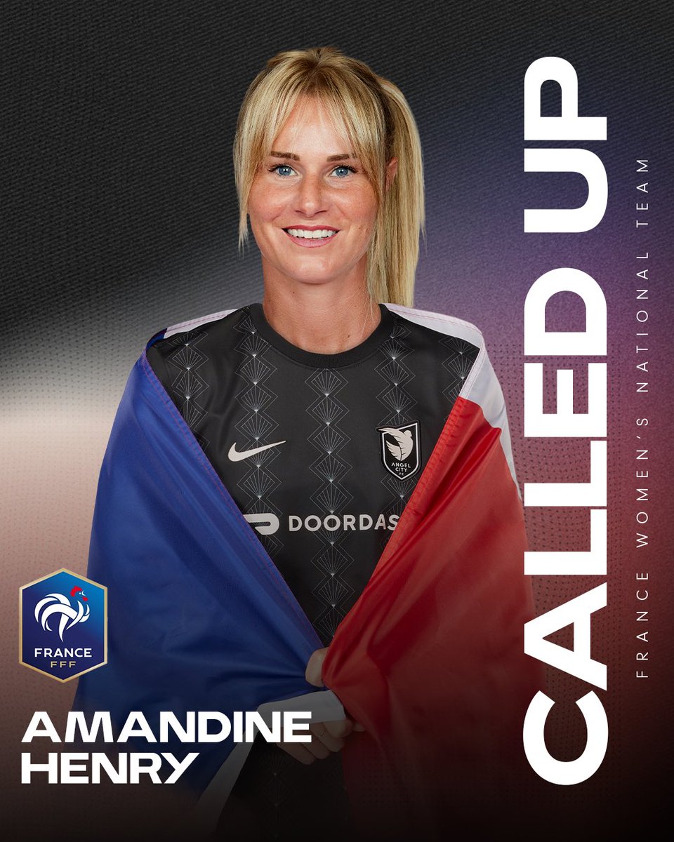 ➡️☎️🇫🇷 Amandine Henry has been called up to join France as they prepare for two matches as part of the UEFA Women's Nations League on 9/22 vs Portugal and 9/26 vs Austria. Three claps for <a href="/amandinehenry6/">AMANDINΣ HΣNRY</a> and Team France! 👏👏👏