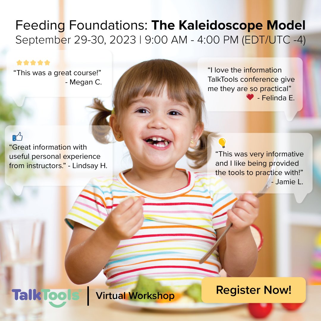 TalkTools's tweet photo. Checkout this amazing feedback from our participants of ✨Feeding Foundations: The Kaleidoscope Model✨

Register now! https://t.co/iv7NNs3ZEt

#TalkTools #FeedingFoundations #TheKaleidoscopeModel #MonicaPurdy #VanessaAndersonSmith #RehabZaytoun https://t.co/lHWSTEzyA2