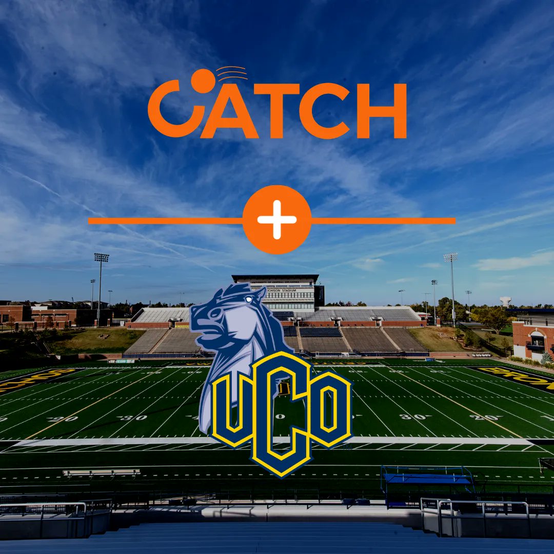 New Partner Alert! 🚨 Excited to announce Catch is partnering with The University of Central Oklahoma to provide in-seat concessions for Bronchos Fans! We're very excited for this partnership to allow fans in certain sections to get their food and beverages brought right to them.