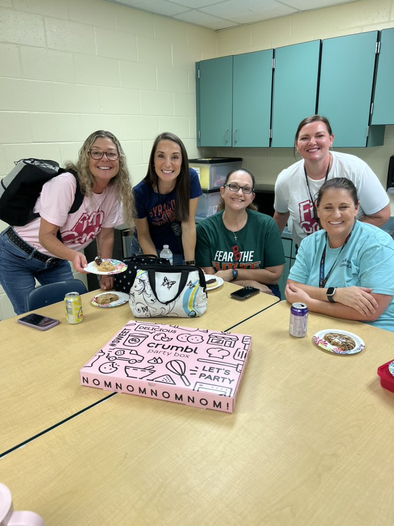 Ms. Shelbaugh (@msshelbaugh) on Twitter photo My amazing 5th grade team surprised me with Crumbl today! Best team of teachers ever and even better friends! I’m so thankful. <a href="/CESCorkyBear/">Corkscrew Elementary</a> <a href="/mrs_fortman/">Mrs. Fortman’s Fabulous Fish</a> <a href="/MsMcCosh/">Rebecca McCosh</a> <a href="/KristaFusco/">Krista Fusco</a> My amazing 5th grade team surprised me with Crumbl today! Best team of teachers ever and even better friends! I’m so thankful. <a href="/CESCorkyBear/">Corkscrew Elementary</a> <a href="/mrs_fortman/">Mrs. Fortman’s Fabulous Fish</a> <a href="/MsMcCosh/">Rebecca McCosh</a> <a href="/KristaFusco/">Krista Fusco</a>