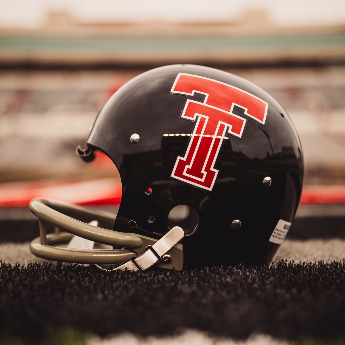 TexasTechFB's tweet photo. 🔴 Ŧradition ⚫️

This season marks 60 years of wearing the iconic Double T on our helmets. 

#WreckEm https://t.co/YJ0JZwBRVf