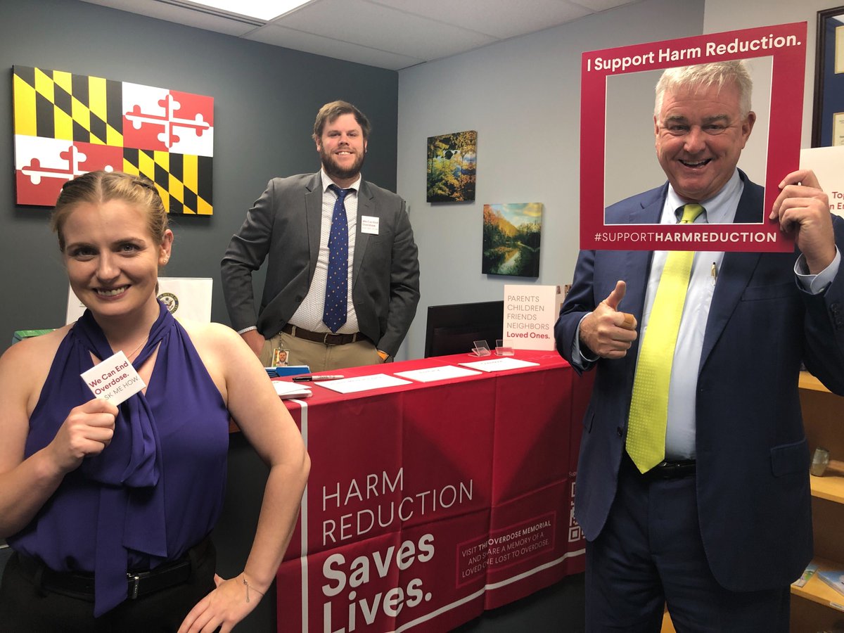 RepDavidTrone's tweet photo. Thank you, @vitalstrat, for sending us a #SupportHarmReduction kit to display in our office. We've got to attack the opioid epidemic from every angle, and harm reduction is a crucial part of getting there. Let's save lives together. https://t.co/zh7CKlf7eA