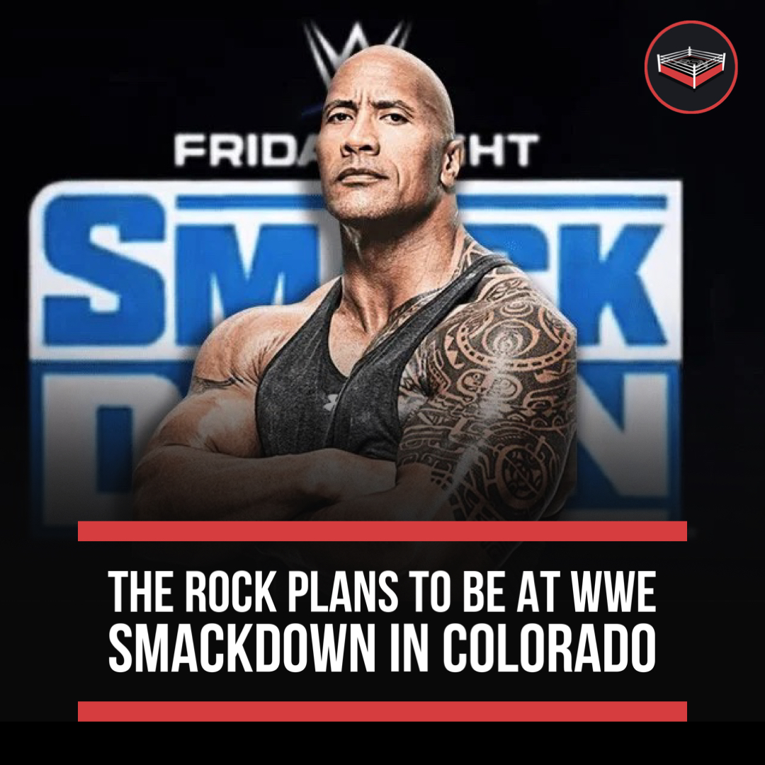 ringsidenews_'s tweet photo. #TheRock Plans To Be At #WWE #SmackDown In Colorado https://t.co/lW938wzs9Y https://t.co/koECFThEet