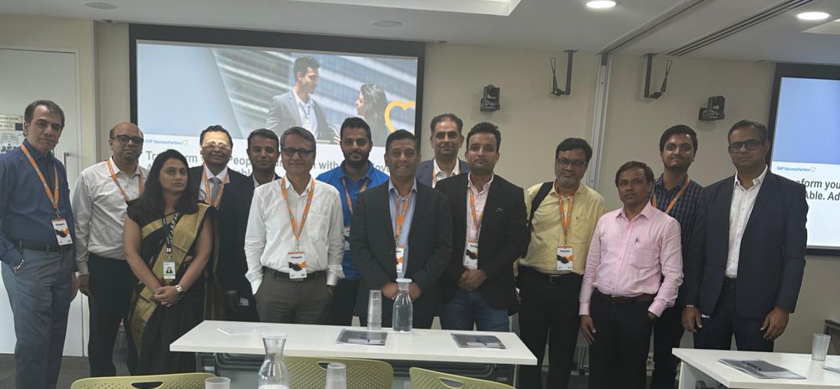 Rajesh Pejavar, Executive Director, Consulting, Deloitte India, participated in a workshop on 'Unlock the power of the cloud for HR transformation' at the 'SAP HXM' event.

#HRInnovation #CloudMigration #HRTransformation #SAPDeloitteWorkshop