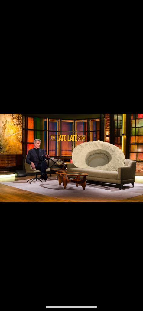 joancooke5's tweet photo. Next guest.
#LateLateShow https://t.co/N7ISvPgqBY