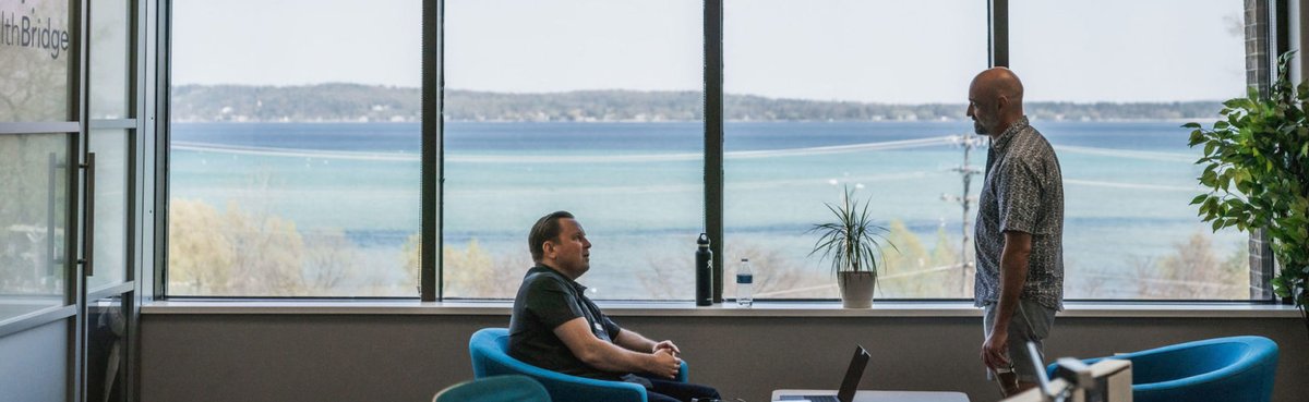 TCnewtech's tweet image. TCNewTech wants to express our heartfelt appreciation to our remarkable sponsor, 20Fathoms! 
Gold Sponsor for the year, 20Fathoms, stands as a cornerstone of Northwest Michigan&apos;s tech community.