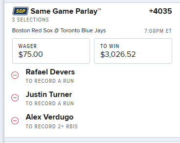 Lineup_Guy's tweet photo. Casas got scratched and Verdugo moved to clean-up behind Devers and Turner. FD hasn't adjusted yet get it quick

#GamblingTwitter https://t.co/r3MTWtJEDb