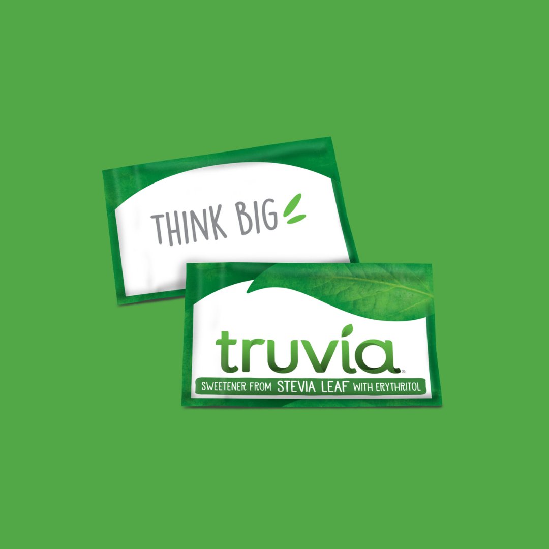 truvia's tweet photo. Think big! 🤔💚 https://t.co/46jR3xm8S8