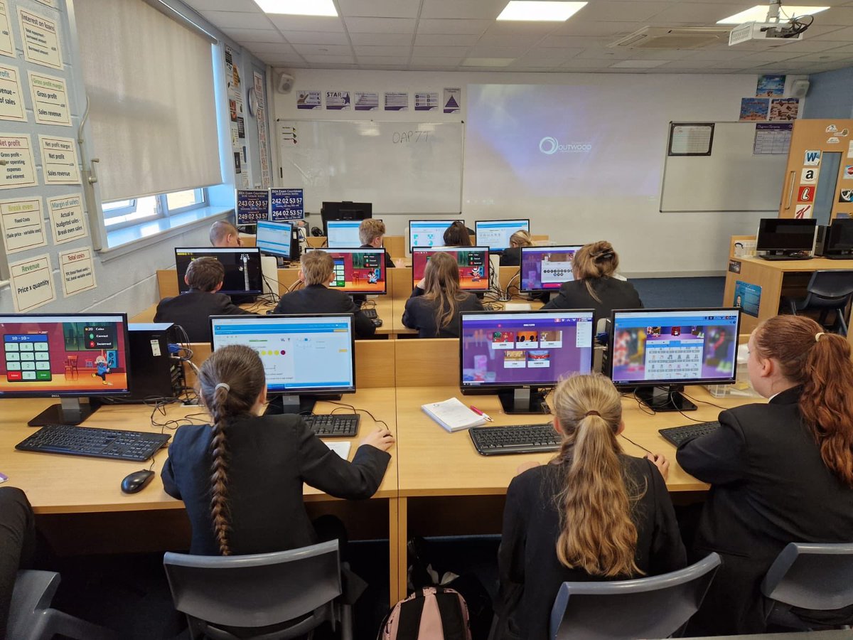 OutwoodPortland's tweet photo. Marvellous in mathematics! 

Promoting the new homework in maths and practising our timetables. 🧮👩‍🎤💻🧑‍🎤👍

#mathswatch #ttrockstars #ProudToBePortland #BeResilient https://t.co/eKEGr9TKYU