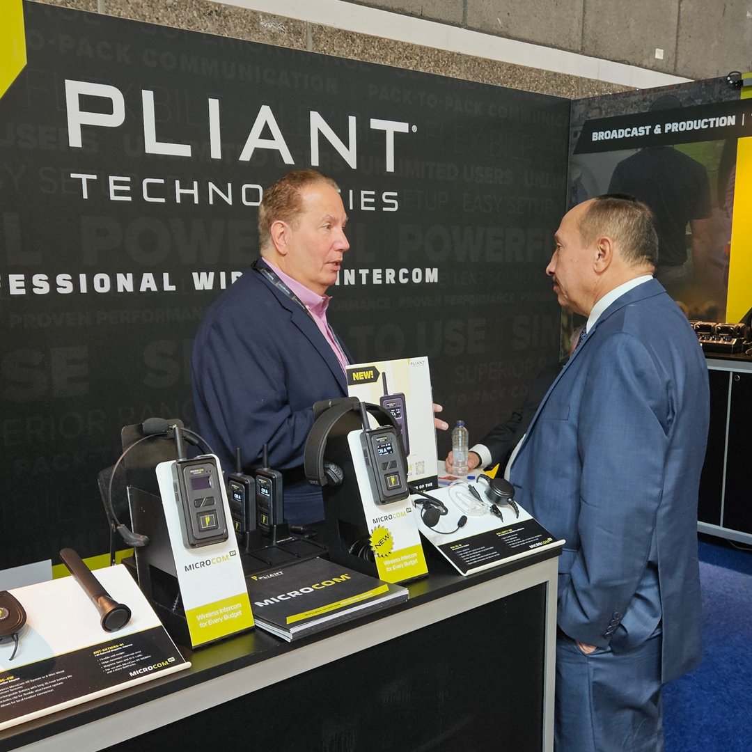 4Pliant's tweet image. Come see us at @IBCshow 2023 to see the latest in professional wireless intercom!

➖➖➖➖➖➖➖
Come by and see us!
Stand: 10.C53
➖➖➖➖➖➖➖
#Pliant #CrewCom #MicroCom #WirelessIntercom #IBC2023