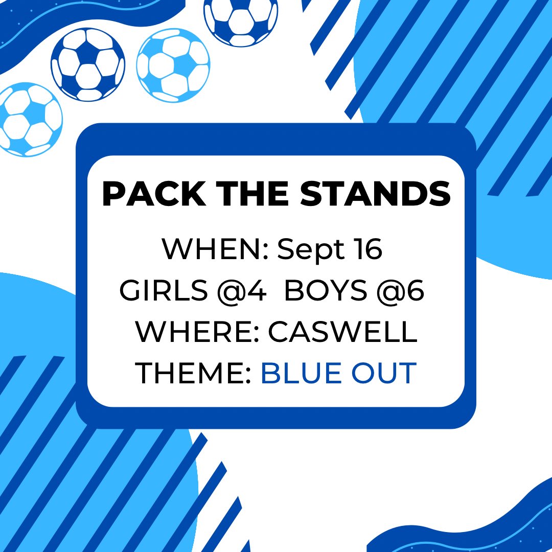 Pack the Stands Tomorrow! We are wearing blue in support of Team Enzo!! 💙💙