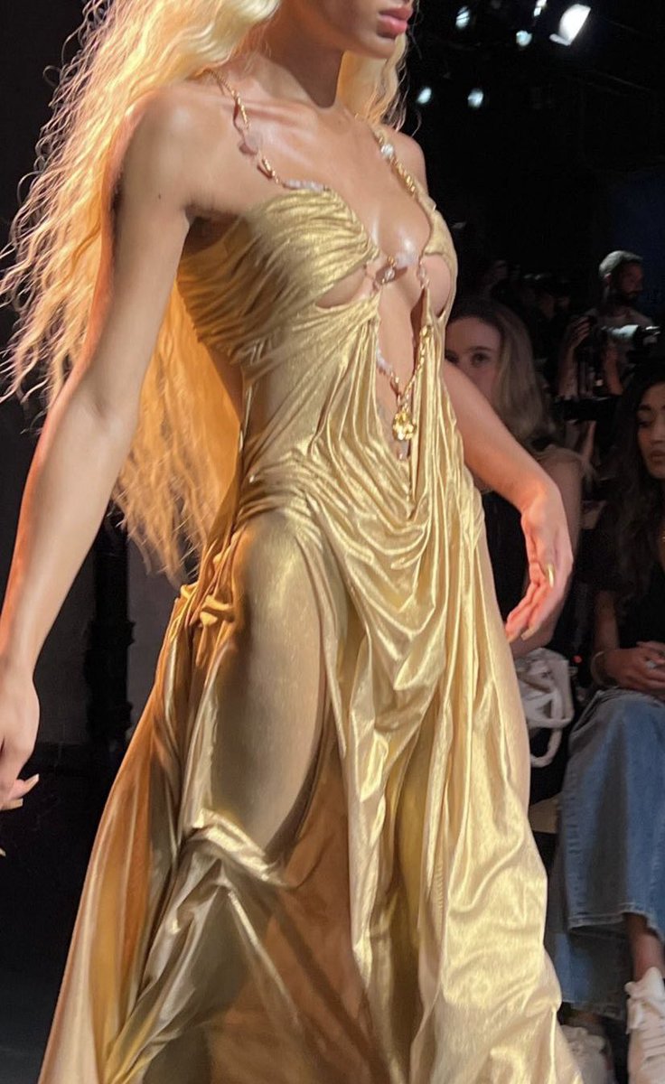 di petsa dress gold Long Two Strap Wetlook Dress – Di Petsa