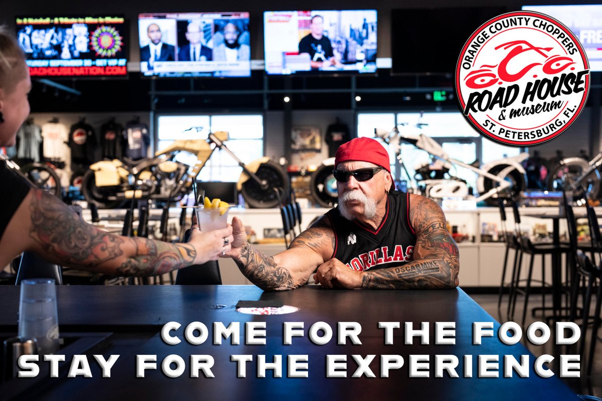 paulteutulsr's tweet photo. 🍽️🍹 Looking for a fantastic dining experience in Clearwater, Florida? Look no further than the OCC Road House and Museum! Indulge in delicious food and sip on refreshing drinks with friends. Check out the ... #Clearwater  #Florida #FoodieParadise #MotorcycleMuseum #LiveMusic https://t.co/3w4ZwPgbL6