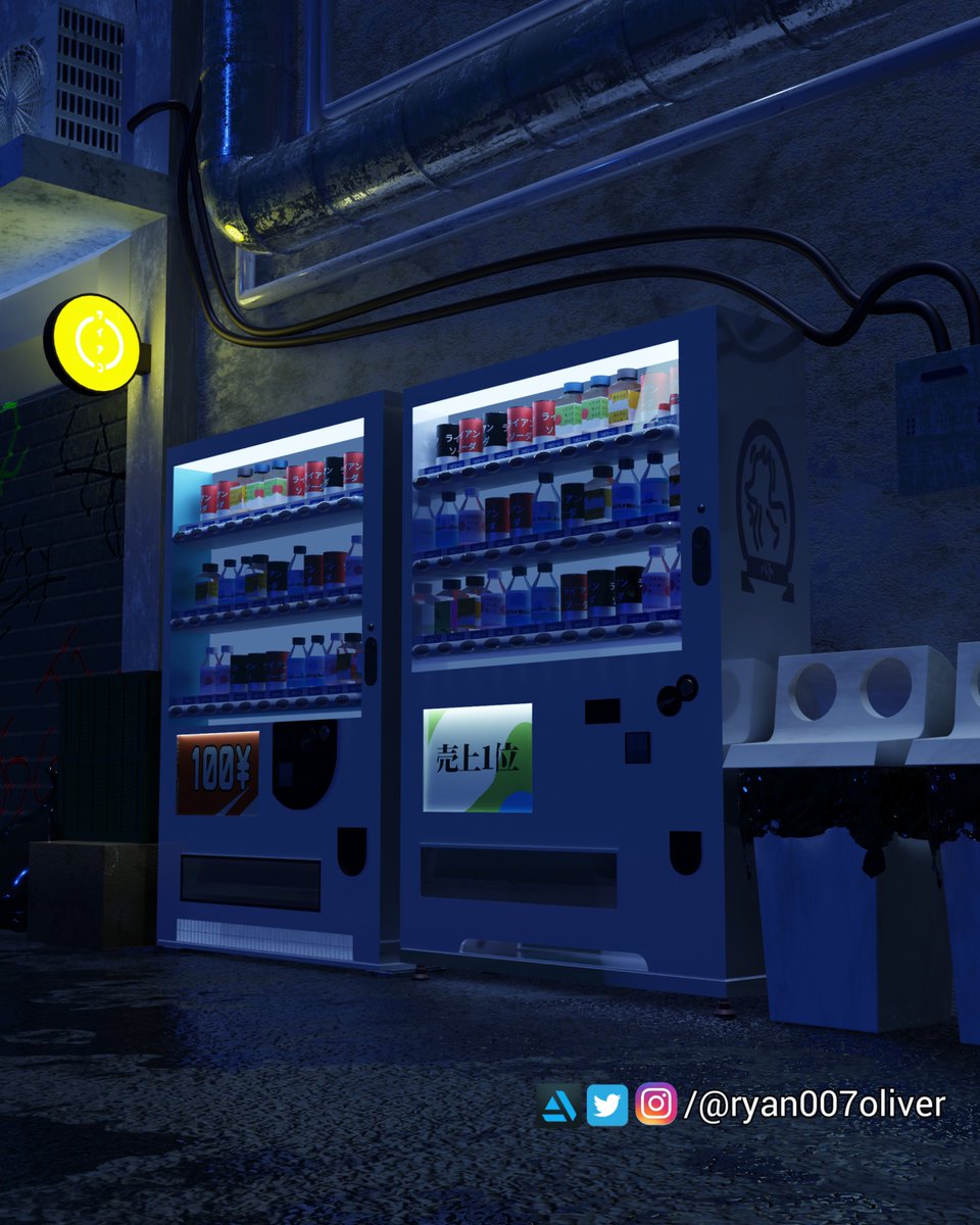 Vending Machine Blender 3D Render.
.
.
.
.
#3d #3dart #blender #blender3d #vendingmachine #vendingmachines #jidouhanbaiki #自動販売機