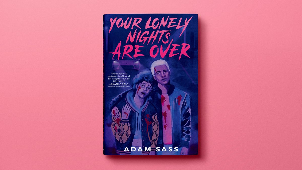 YOUR LONELY NIGHTS ARE OVER by @TheAdamSass hit shelves this week!! Scream meets Clueless in this YA horror from Adam Sass in which two gay teen BFFs find their friendship tested when a serial killer starts targeting their school’s Queer Club.