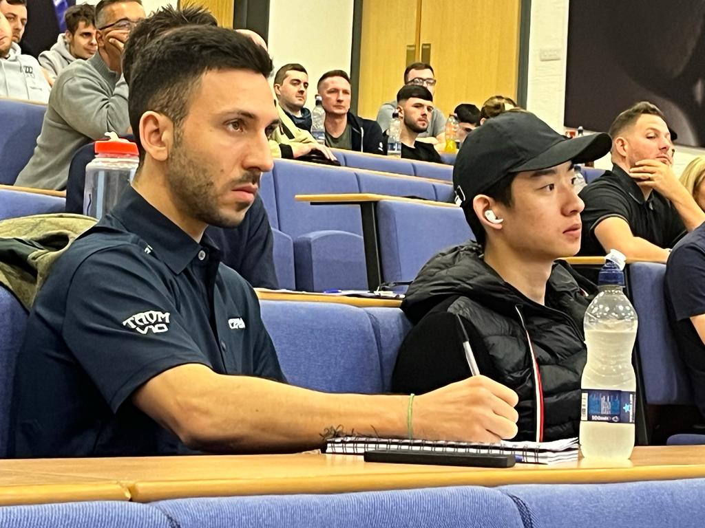 WPBSAofficial's tweet photo. A great opening day at our official WPBSA Player Support Programme today at the Lilleshall National Sports Centre in association with @taombilliards! 

Learn more about the groundbreaking two-day event 👉 https://t.co/DW0a7xNANu https://t.co/avjWmaacZt