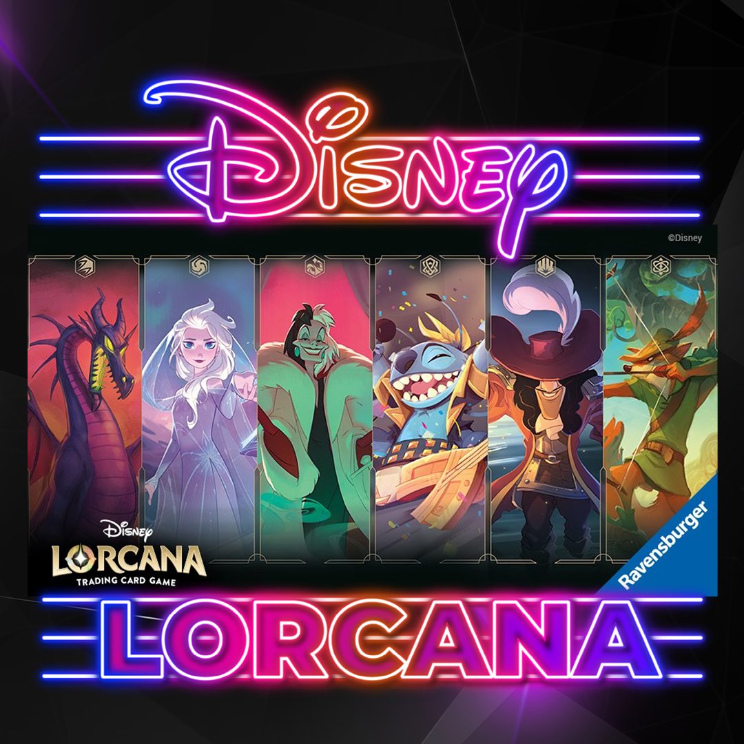 Looking for #Lorcana? We will be breaking open a booster box tonight on #ebaylive Join us tonight at 8PM EST to bid on these hard to find packs! We'll also give you a look at some of our rare #D23 cards. Check us out on mobile here: ebay.com/ebaylive/event…

#BoxBreaks  #Disney