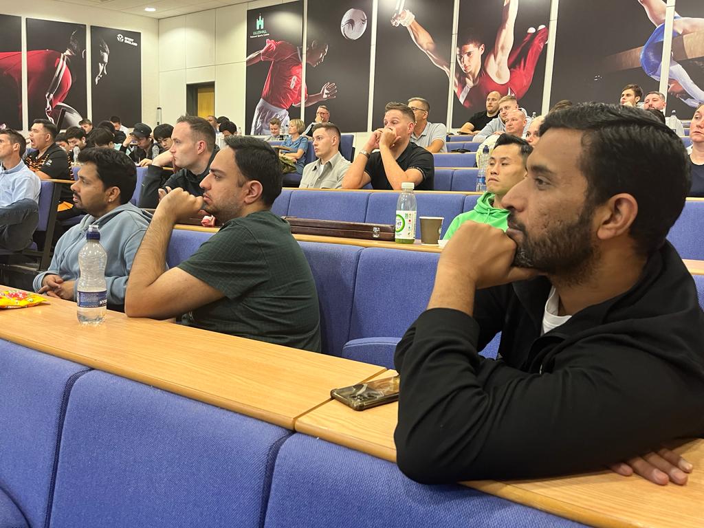 WPBSAofficial's tweet photo. A great opening day at our official WPBSA Player Support Programme today at the Lilleshall National Sports Centre in association with @taombilliards! 

Learn more about the groundbreaking two-day event 👉 https://t.co/DW0a7xNANu https://t.co/avjWmaacZt
