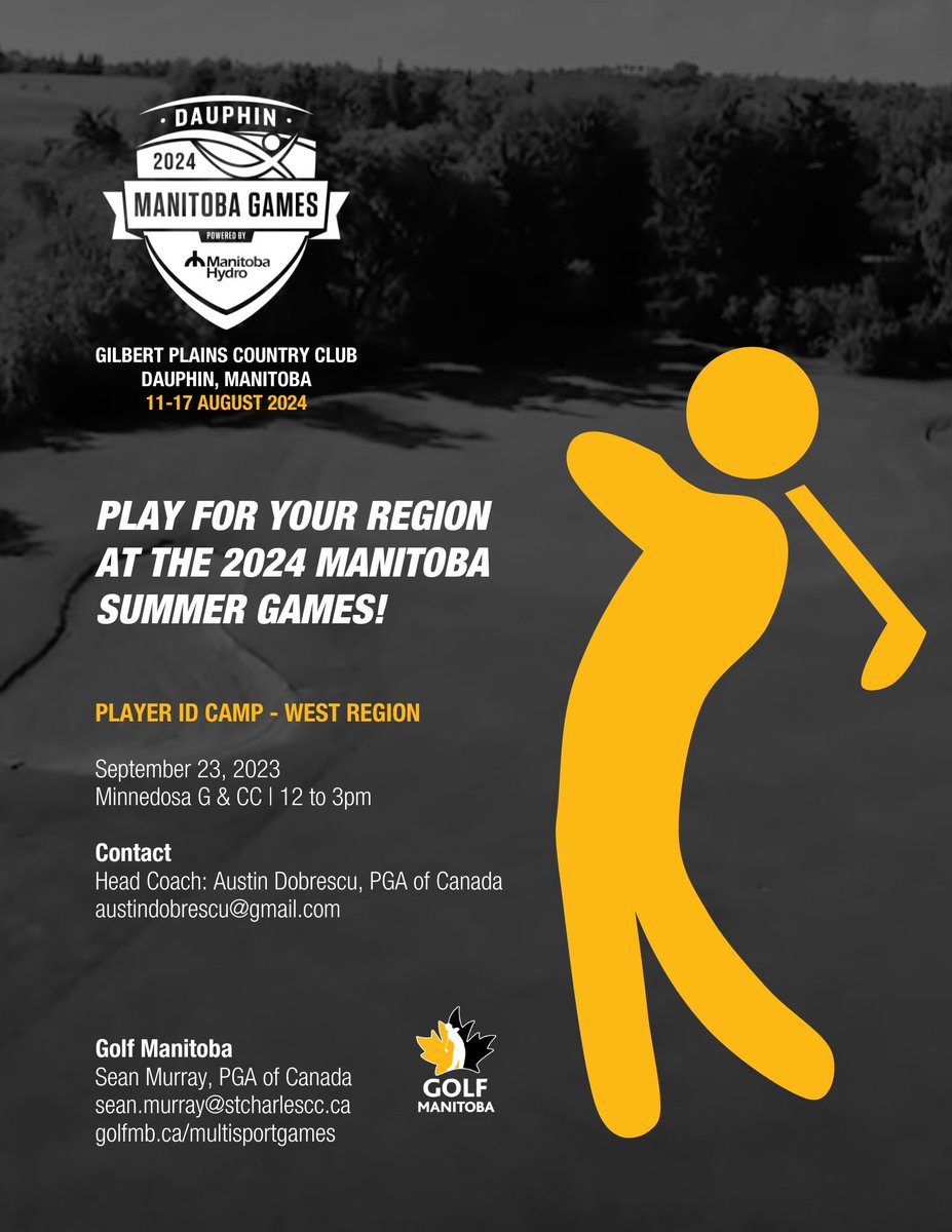 Patrick Law (@patricklaw9) on Twitter photo Have a junior at your club who wants to compete at the 2024 Summer Games? 
Send myself or <a href="/adobrescugolf/">Austin Dobrescu</a> a message. Camp starts next weekend at #DosaNational 
Boys must be 16 &under by Aug 17, 2024
Girls must be 16 &under by Aug 17, 2024 Have a junior at your club who wants to compete at the 2024 Summer Games? 
Send myself or <a href="/adobrescugolf/">Austin Dobrescu</a> a message. Camp starts next weekend at #DosaNational 
Boys must be 16 &under by Aug 17, 2024
Girls must be 16 &under by Aug 17, 2024