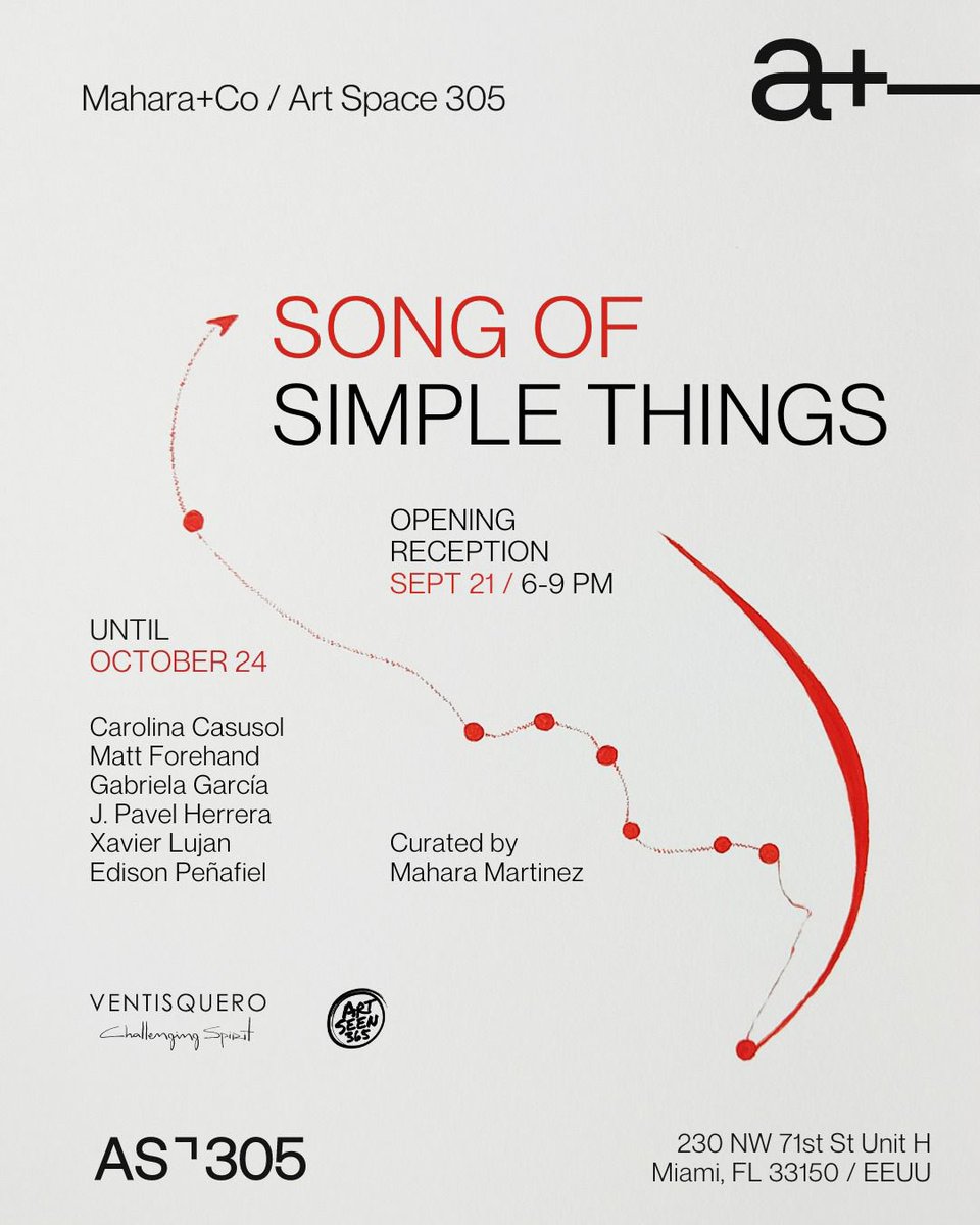 Getting ready for a show opening in Miami next week. Pull up!

September 21, 6-9pm

Mahara+Co
230 NW 71st St Unit H
Miami, FL 33150