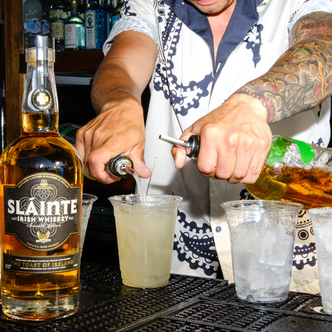 SlainteWhiskey's tweet photo. Savor the last days of summer with the bold flavor of Sláinte! Now available online and in stores: https://t.co/sj3ASC9lLD https://t.co/R3d6U6V0yZ