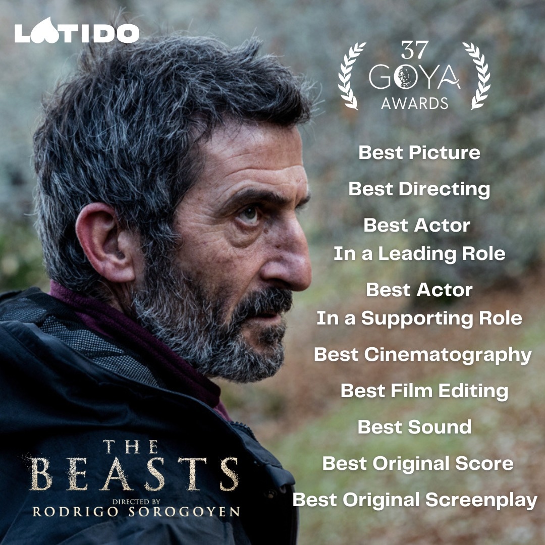 #TheBeasts/#AsBestas  aldığı tüm ödülleri haketmiş nefis bir film.