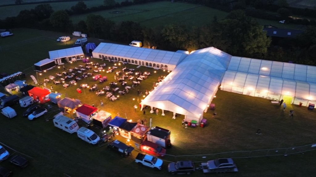 And we are off!! #Abbfest2023 is in full swing! And what a beautiful evening it is for it. 

Will you be joining us over the weekend? 

#festival #music #food #beer #crafts #charity #getyourticketsnow
