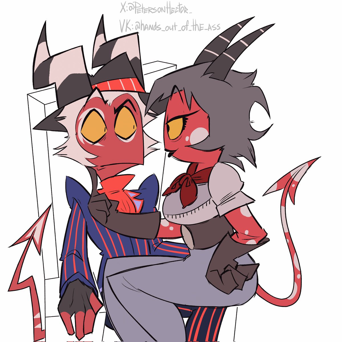 PetersonHector_'s tweet photo. Love this couple. Millie and Moxxie💓💓💓💓
#HelluvaBoss #HelluvaBossFanart #HelluvaBossCrimson #HelluvabossLin #Crimson #Lin https://t.co/znfSwr4Z1D