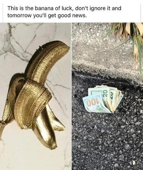 memescentrai's tweet photo. Banana of Luck (100% NO SCAM) https://t.co/zu8DDM26Xa
