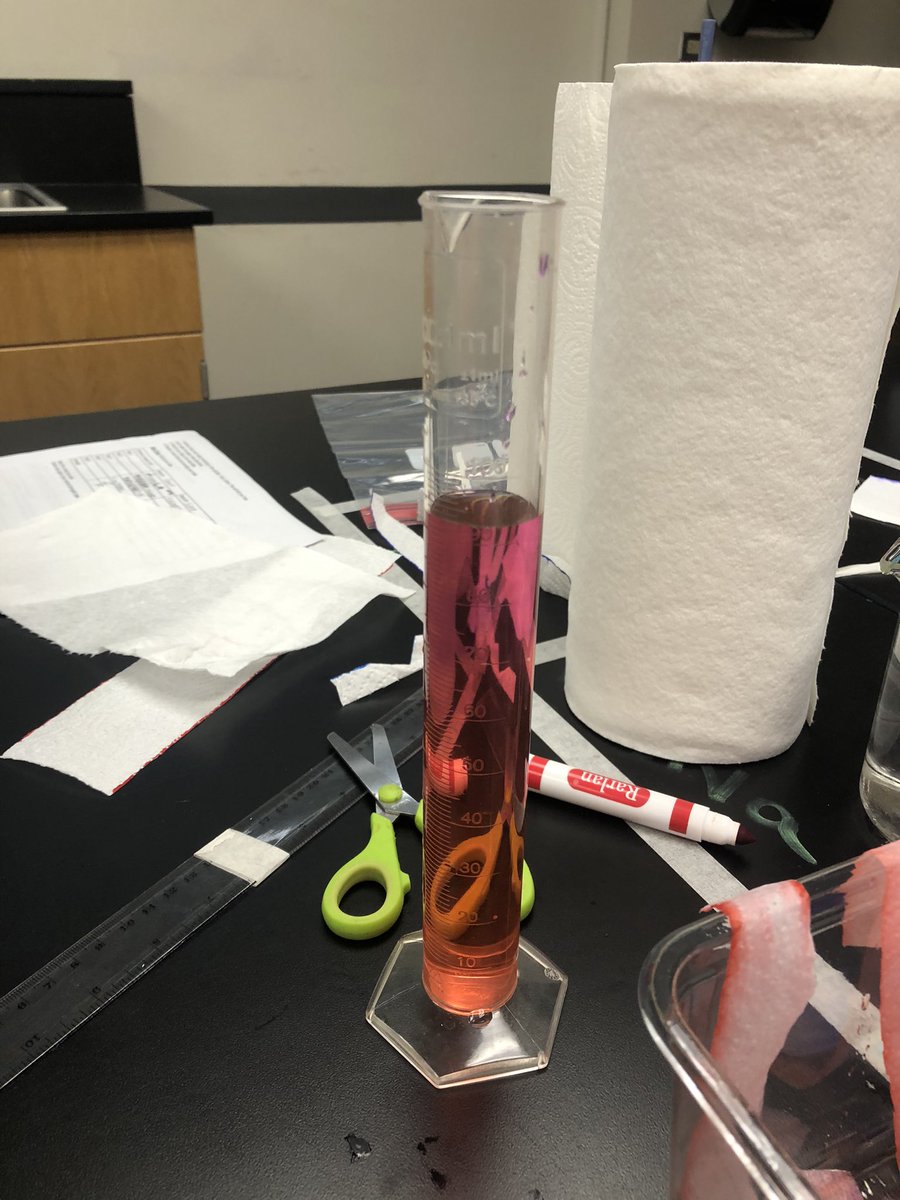 prpolasek's tweet photo. Practicing CER with some good old fashion lab experimentation and getting unexpected cool  bonuses https://t.co/HBTbPtn9UA