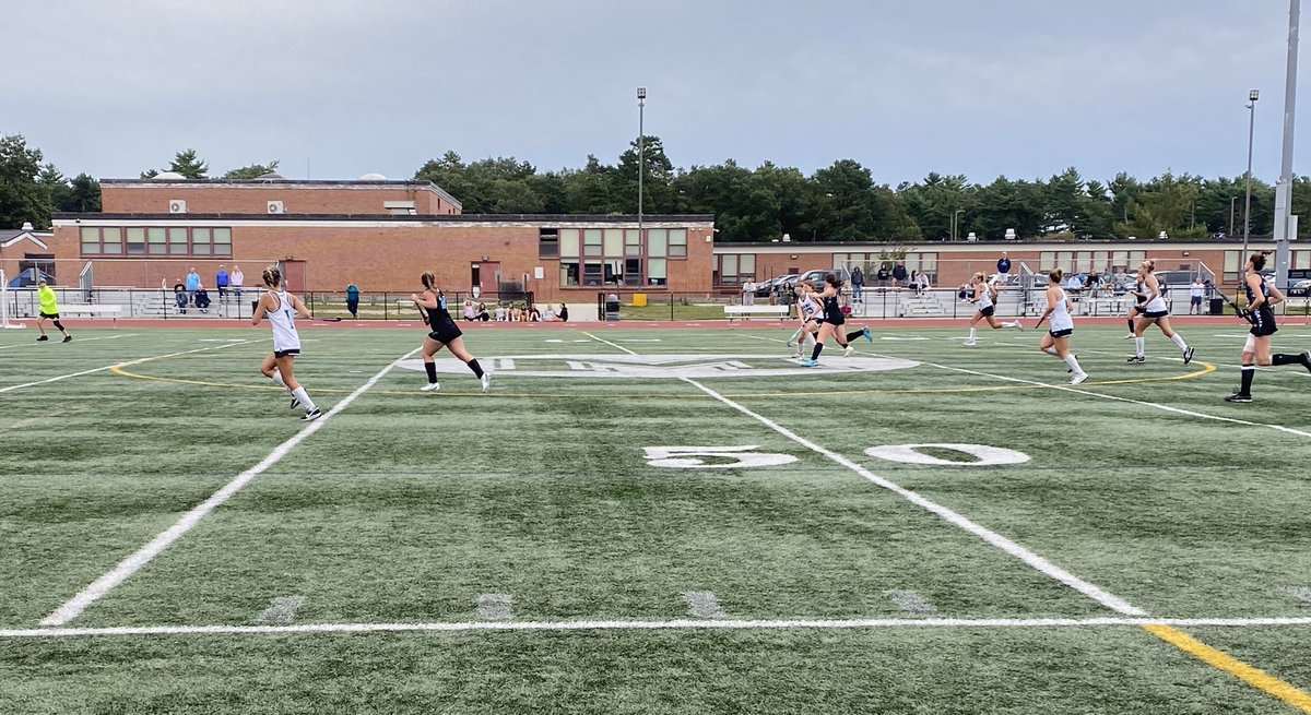 GORAMSathletics's tweet photo. Field Hockey finishes the game with a 0-0 tie against Plymouth South. Good battle from both teams! https://t.co/8nXlSH4SeV