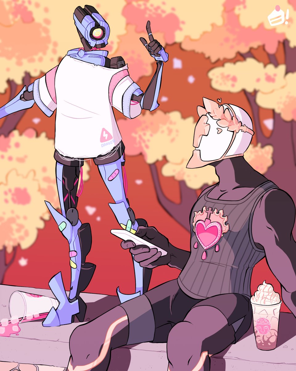「[ultrakill]new college semester somewher」|cake 🍰 computer with every virus 🖥️🤖🪫のイラスト