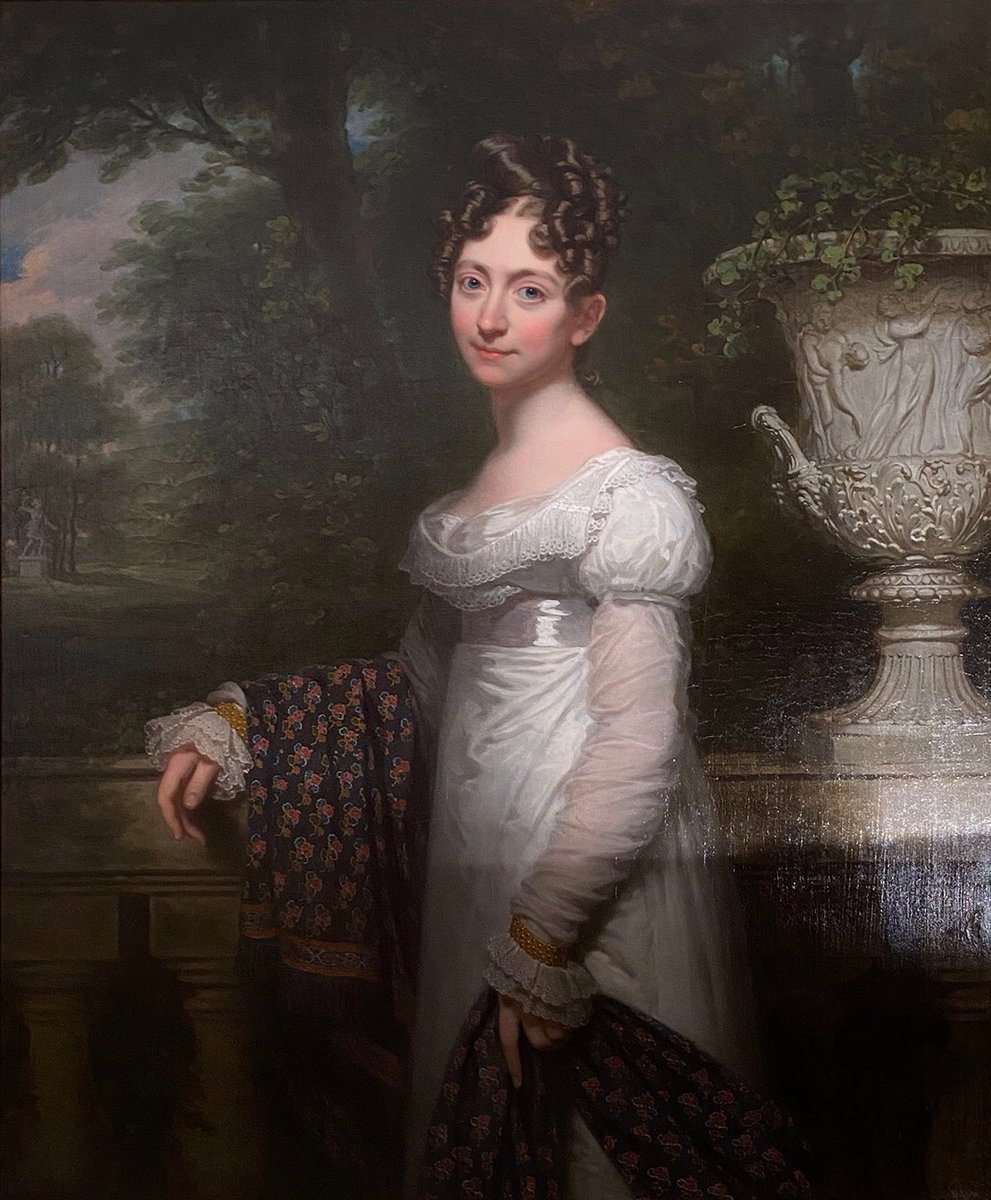 Nijenhuis Diepenheim: twee dames Schimmelpenninck. Wally Mariane Eugenia Lucius (1864-1941) door Hermann Fenner-Behmer, 1894 || Johanna Philippina von Knobelsdorff (1796-1852) door Charles Howard Hodges, ca. 1824 stichtingrjs.nl/collectie/schi…