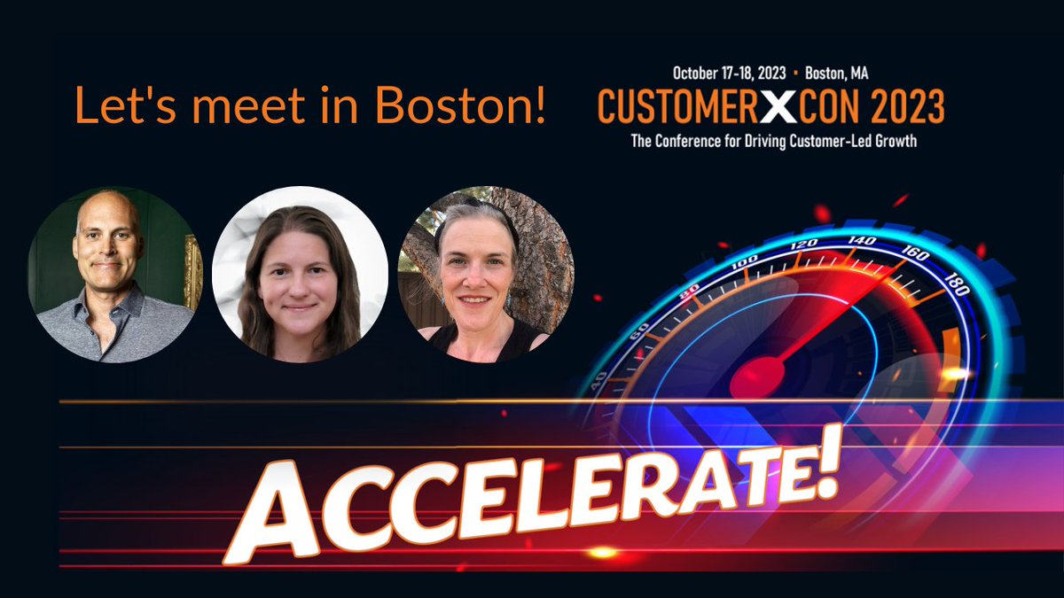 #CustomerXCon is in Boston October 17-18, and we can’t wait to reunite with our customers, as well as meet new members of our dynamic CMA community. For our customers, drop your name in the comments &amp; we’ll reach out with a 20% off code.

Register at customerxcon.com