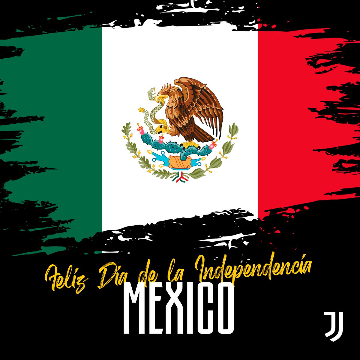 juventusfces's tweet photo. 👋 ¡Saludamos al pueblo mexicano y les deseamos un feliz Día de la Independencia! 🇲🇽 

¡VIVA MÉXICO! 💚🤍❤️ https://t.co/xwrntnIbm5