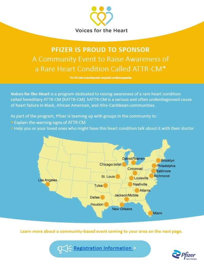 ATTR-CM impacts Black, African American & Afro-Caribbean communities More than any other. Join @sicklekentucky2 for this FREE hybrid #ATTRCM learning event, 9/23, 1pm EDT, with #Cardiology Experts, live Q&A & education. Register & secure your spot: bit.ly/47Pyyfn
#scakky